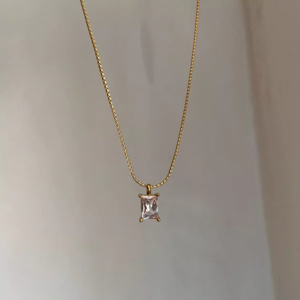 Crystal Box Necklace - Image 2