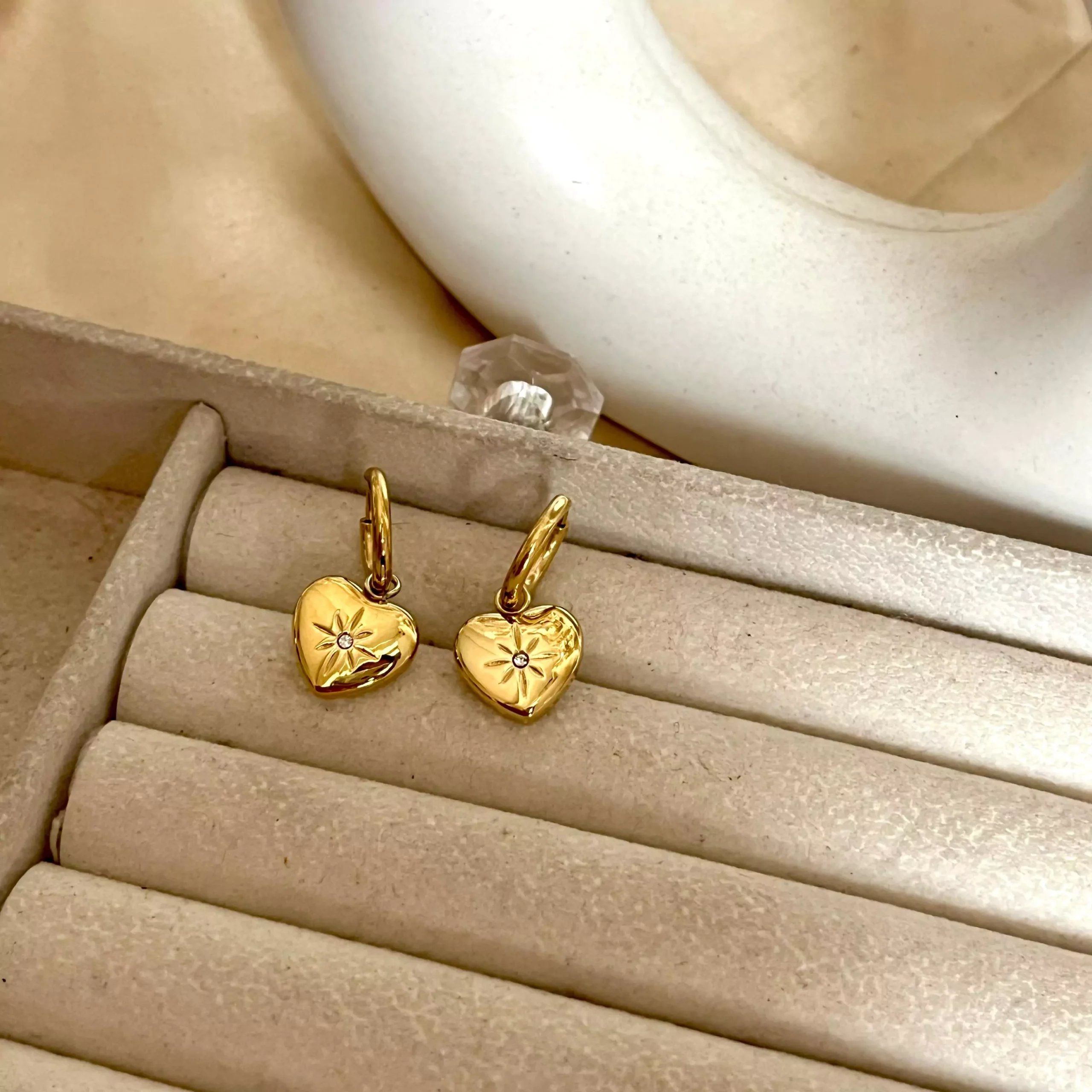 Heart Star Earrings